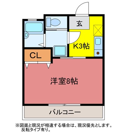 ラフォーレ新屋敷の物件間取画像